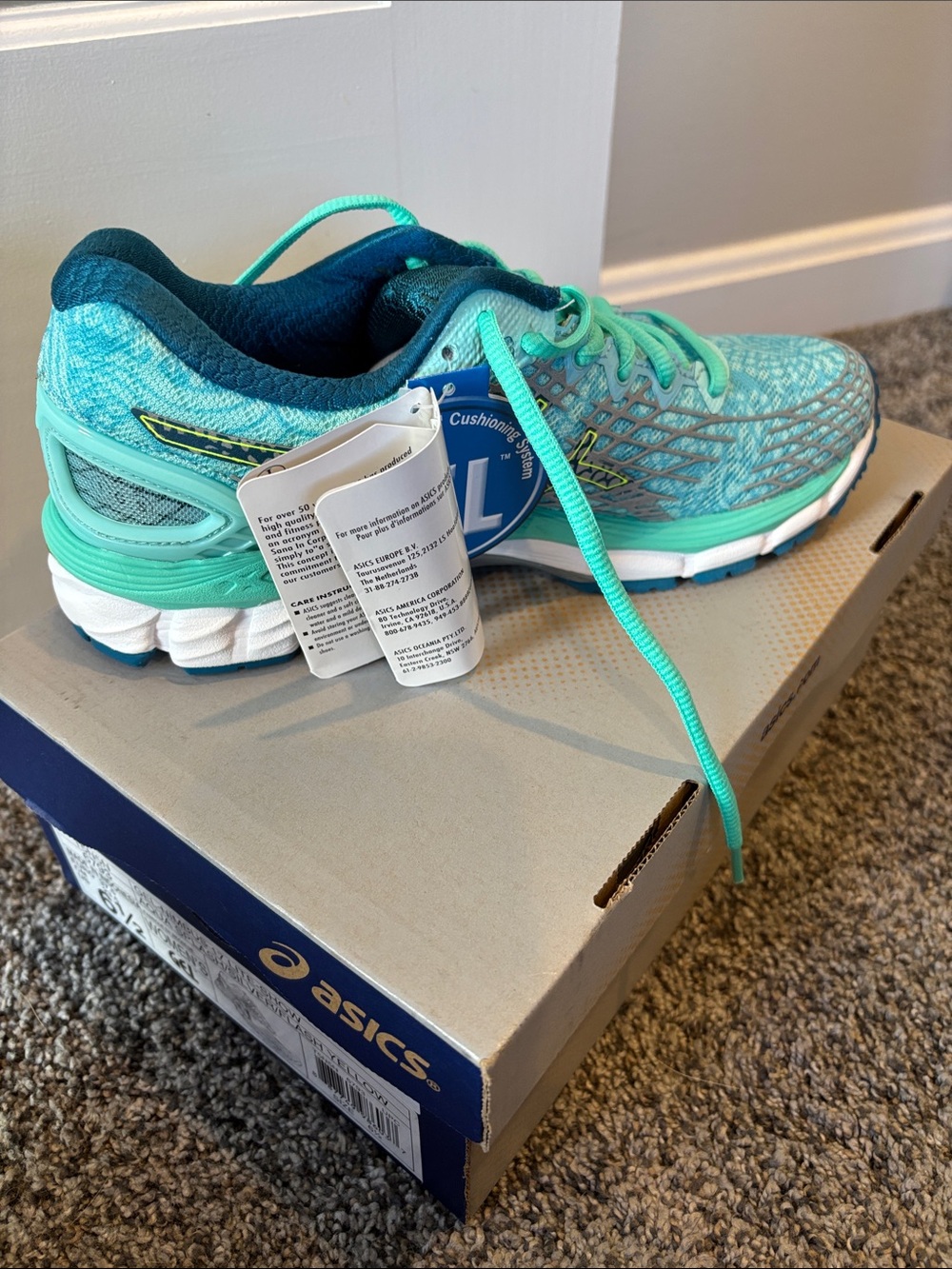 NEW W/ TAGS Asics GEL-Nimbus 17 Lite-Show Women's 6.5 NIB Deadstock Running Shoe